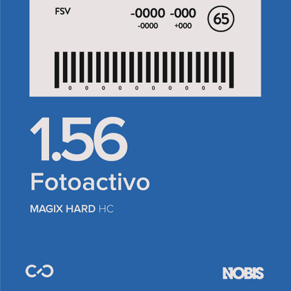 NOBIS 1,56 FOTOACTIVO HMC MAGIS MAX